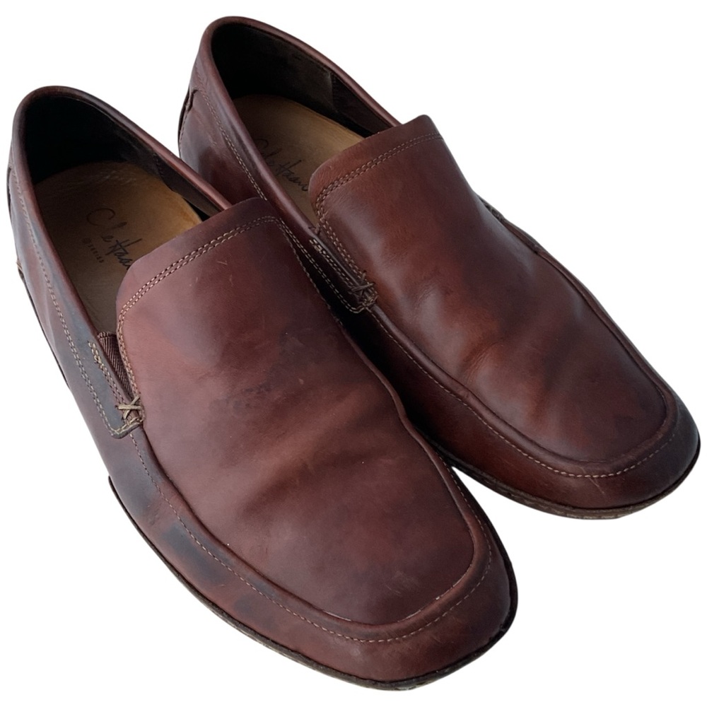 Cole Haan C06303 NikeAir G Series Brown Leather Loafer Shoes Men’s Size 11 M